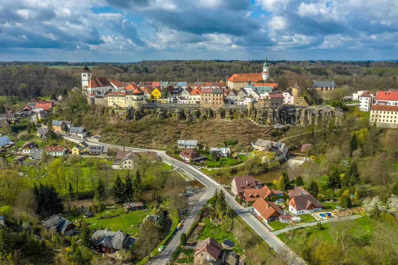 Nové Město nad Metují Penzion Na Hradcanech מראה חיצוני תמונה